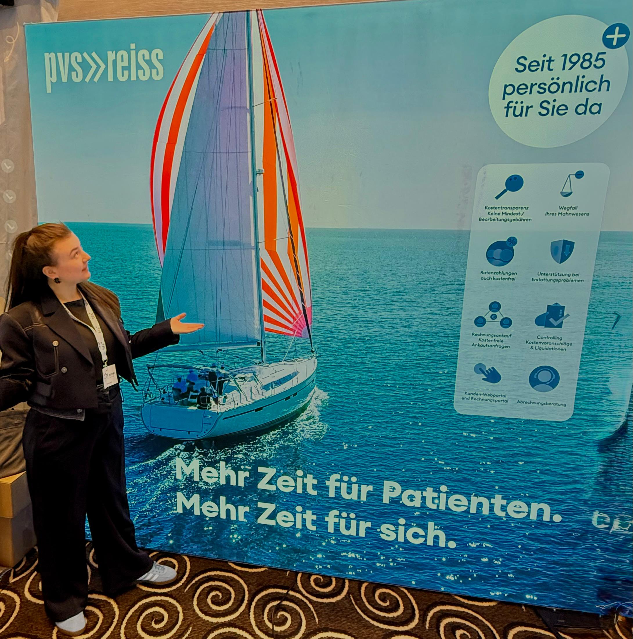 Jessica Ince pvs Reiss on Tour an unserem Infostand