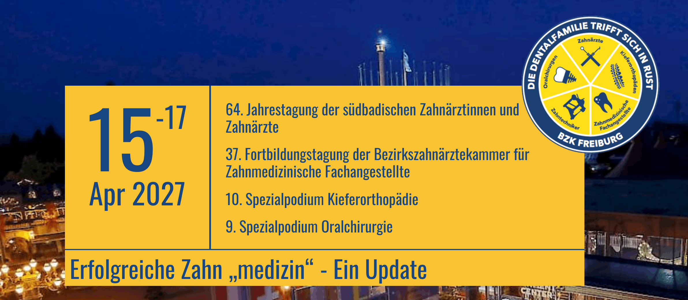 Teaser mit den Inhalten der Tagung und Tagugszeitraum