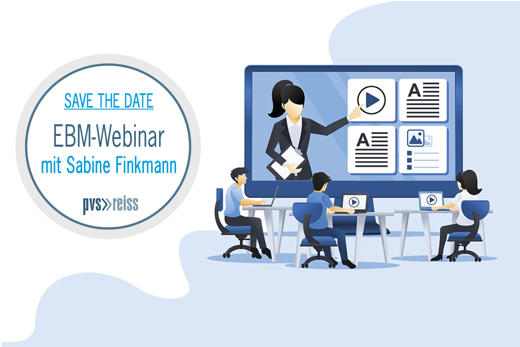 EBM Webinar mit Sabine Finkmann